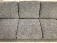 Berlin 3 Seater Fabric Sofa - 4