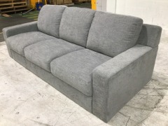 Berlin 3 Seater Fabric Sofa - 6