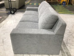 Berlin 3 Seater Fabric Sofa - 7