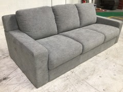 Berlin 3 Seater Fabric Sofa - 8