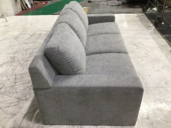 Berlin 3 Seater Fabric Sofa - 9