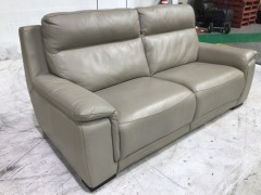 2.5 Seater Leather Sofa - 5