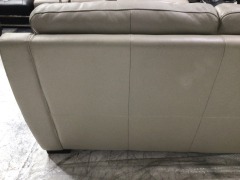 2.5 Seater Leather Sofa - 8