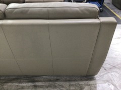 2.5 Seater Leather Sofa - 9