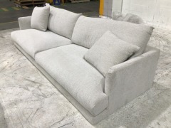 3 Seater Fabric Sofa - 5