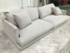 3 Seater Fabric Sofa - 7
