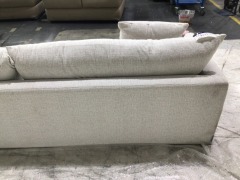 3 Seater Fabric Sofa - 11