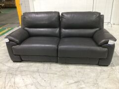 Rhodes Leather Recliner Sofa - 3