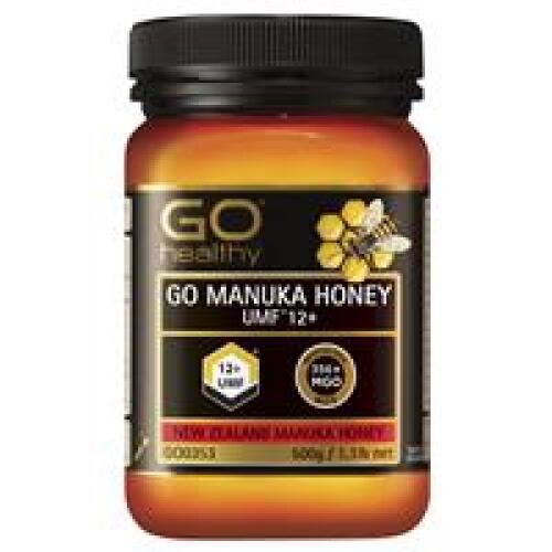 2 x GO Healthy Manuka Honey UMF 12+ (MGO 350+) 500gm (Not For Sale In WA)