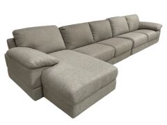 Park Avenue 4 Seater Fabric Lounge with Chaise