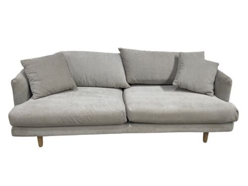 2.5 Seater Fabric Sofa with Oak Legs