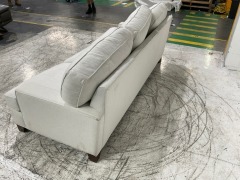 3 Seater Fabric Sofa - 4