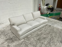 Zara 3 Seater Fabric Sofa - 2