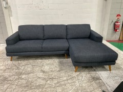 Lexi 2.5 Fabric Lounge with Chaise - 3