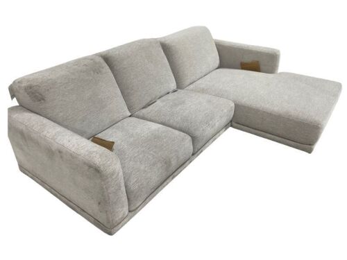 Alana 2 Seater Fabric Lounge with Chaise