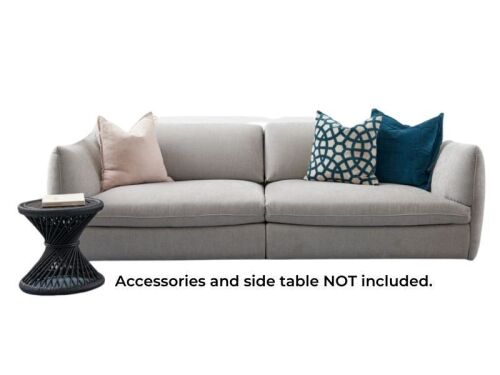 Atlas Fabric Sofa with Adjustable Backrest
