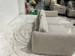 Atlas Fabric Sofa with Adjustable Backrest - 6
