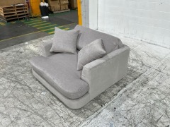 Snuggle Fabric Armchair - 3