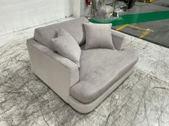 Snuggle Fabric Armchair - 6
