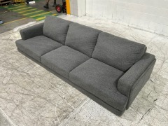 Lexi 3 Seater Fabric Sofa - 2