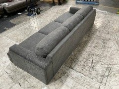 Lexi 3 Seater Fabric Sofa - 3