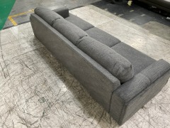 Lexi 3 Seater Fabric Sofa - 4