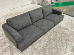Lexi 3 Seater Fabric Sofa - 5