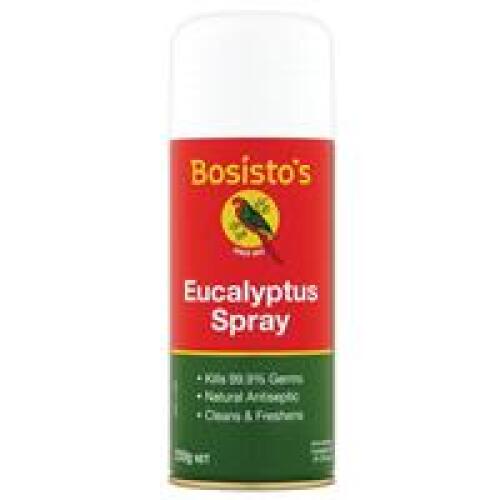 12 x Bosistos Eucalyptus Spray 200g, Natural antiseptic, effective germ killer,
