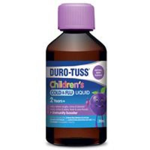 7 x Durotuss Childrens Cold and Flu Liquid 200ml