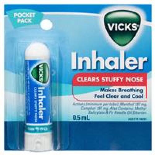 12 x Vicks Nasal Spray Decongestant Inhaler 0.5mL