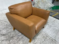 Heston Leather Armchair - 7