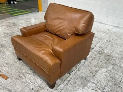 Monterey Leather Armchair - 3