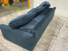 Maia 4 Seater Fabric Sofa - 4