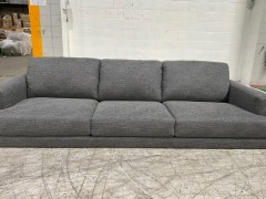 Lexi 4 Seater Fabric Sofa - 2
