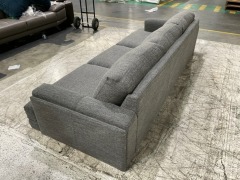 Lexi 4 Seater Fabric Sofa - 4