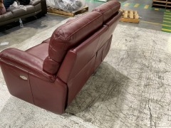 Studio 2 Seater Leather Sofa - 4