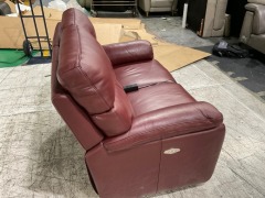 Studio 2 Seater Leather Sofa - 5