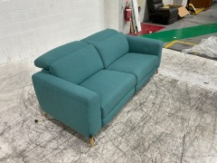 2 Seater Fabric Sofa - 5