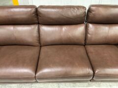 Boulevard 2.5 Seater Leather Sofa - 4