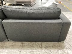 Zara 3 Seater Fabric Sofa - 9
