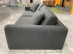 Zara 3 Seater Fabric Sofa - 6