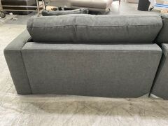 Zara 3 Seater Fabric Sofa - 9
