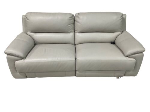 Rhodes 2 Seater Leather Electric Recliner Sofa