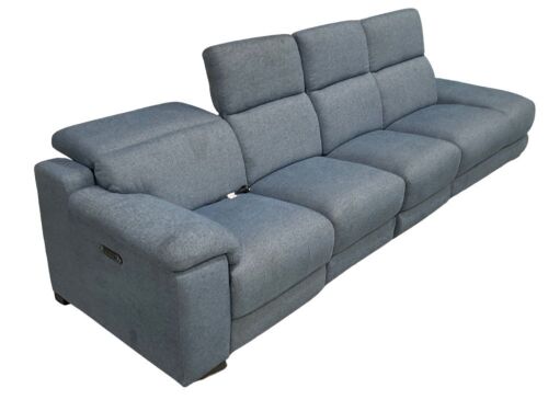 Austin 2.5 Seater Fabric Electric Recliner Lounge