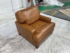 Monterey Leather Armchair - 3