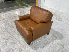 Monterey Leather Armchair - 7