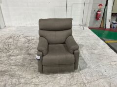 Studio Fabric Recliner Armchair - 2