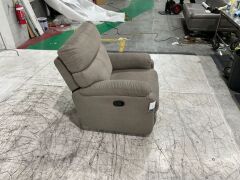 Studio Fabric Recliner Armchair - 3