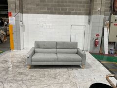 Sydney 2 Seater Fabric Sofa - 2