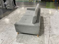 Sydney 2 Seater Fabric Sofa - 5